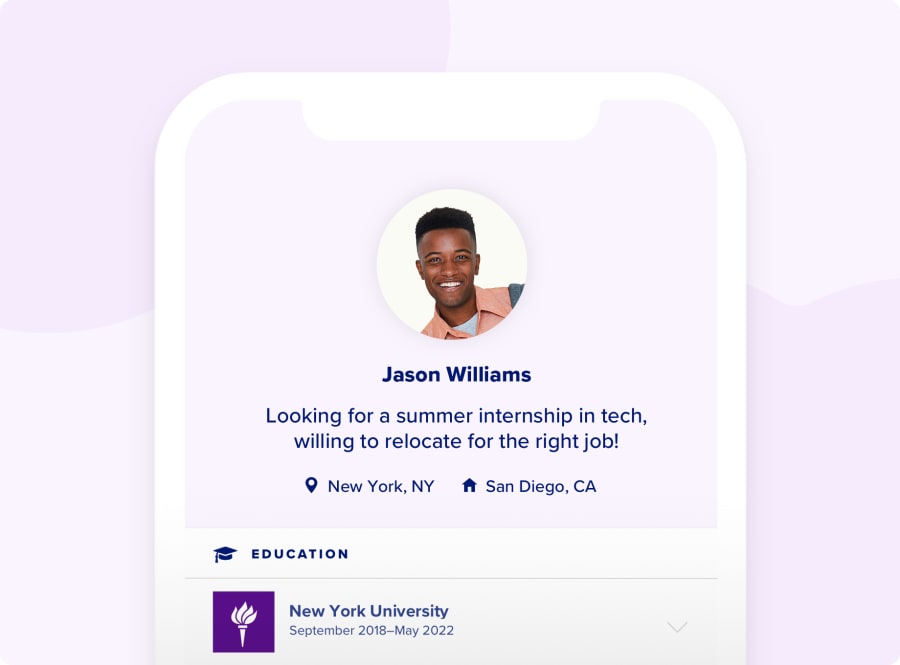 Candidate profile