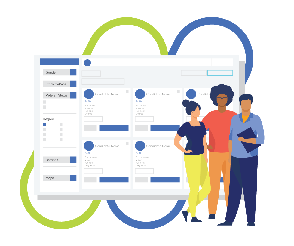 WayUp Diversity Sourcing & Unbiased Screening Screen