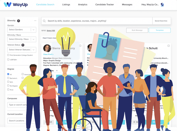 WayUp Product Screenshot